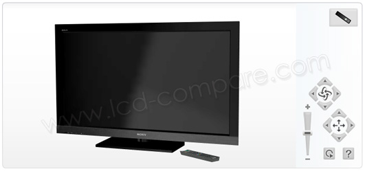 Affichage 3D du Sony KDL-55EX500