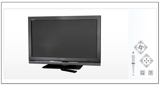 Vue 3D du 32W5500