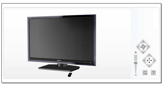 Vue 3D du 52Z5500