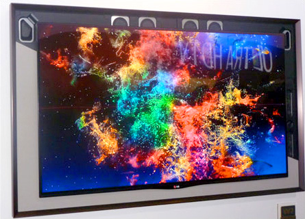 Illustration de la TV OLED LG ART GALLERY