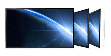 Illustration de la TV OLED Panasonic présentées au CES 2013 CES 2013 : TV OLED Panasonic