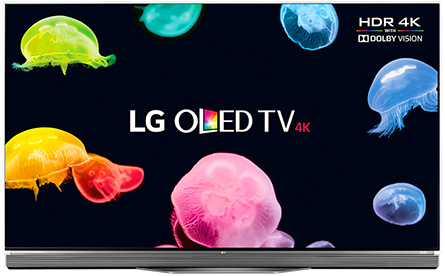 TV LG OLED E6V Photo d'une TV OLED LG E6V