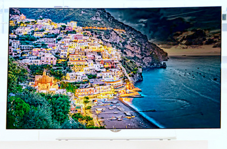 Illustration d'une TV OLED LG Ultra HD