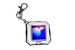 ZOOMEO Porte-cl&eacute; Blanc - 1.5 pouces - Meilleur prix : 14.95 &euro; chez RueDuCommerce
