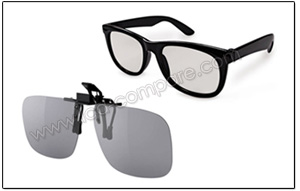 AOC e2352Phz : Pr�sentation photo des lunettes 3D