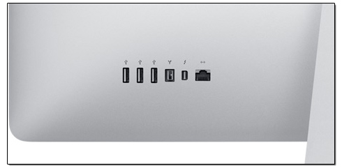 Connectique Apple Thunderbolt Display Connectique Apple Thunderbolt Display