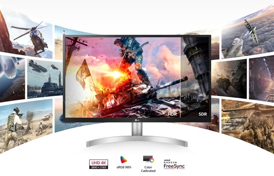 Moniteur (4K-60HZ) LG Ultrafine FREESYNC 27UP85NP LED 17