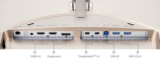 LG 34UC97 : Connectique