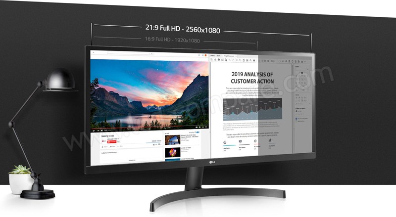 LG 34WL50S-B Ultrawide