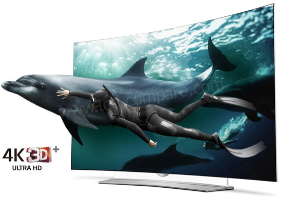 TV LG 55EG910V OLED INCURVE Téléviseur OLED Full HD 3D 1…