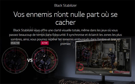 LG Black Stabilizer