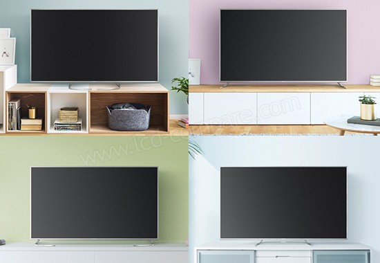 Panasonic EX730 : Quatre styles possibles