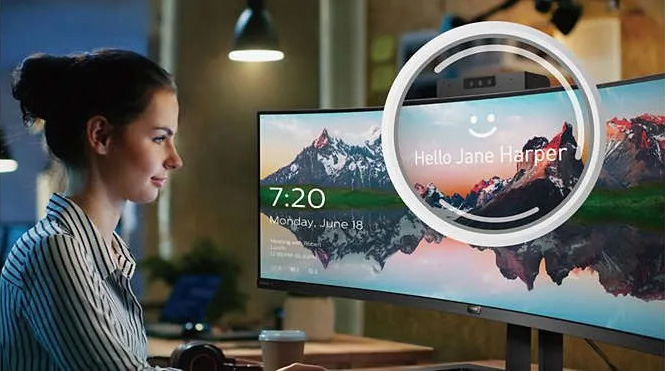 Webcam r�tractable avec Windows Hello&trade;