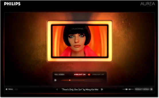 D�monstration Ambilight Aurea