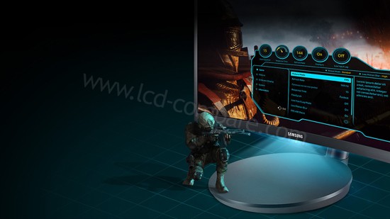 Samsung C27FG70FQU : Arena Lighting