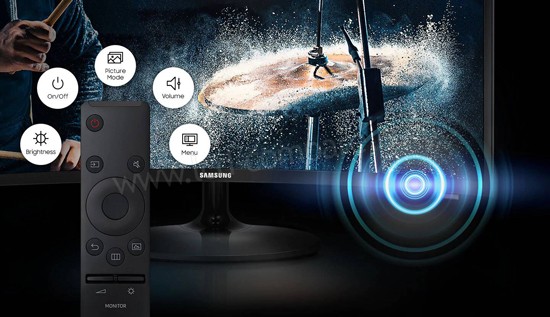 Samsung C32F39MFU t�l�commande