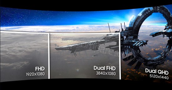 Samsung CRG90 Dual QHD Samsung Dual QHD