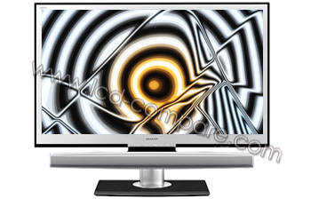 Sharp LC-52XS1E + Pied