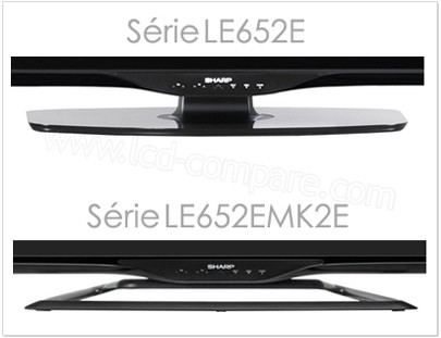 Sharp LC60LE652E(MK2E) : Socle TV