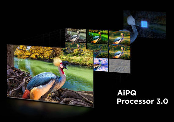 Visuel prsentant les optimisations d'image AiPQ Engine 3.0