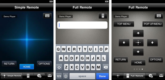 Sony Media Remote