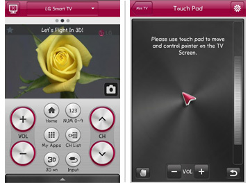 Interface LG TV Remote pour les modles LG Smart TV 2012