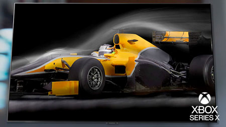 Visuel repr�sentant une TV LG Ready for Xbox series X