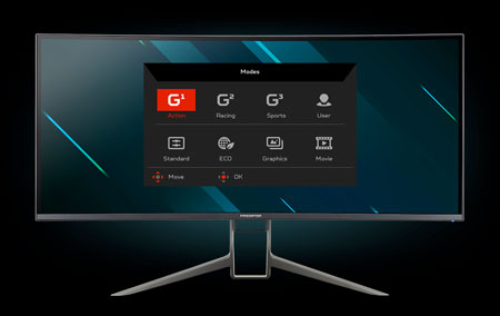Visuel repr�sentant l'interface Predator GameView