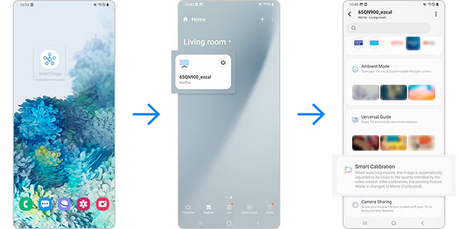 Application SmartThings : Smart Calibration
