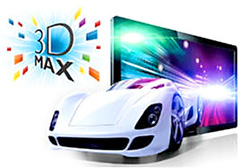 Visuel repr�sentant une TV Philips 3D Max