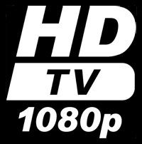 Logo utilisé pour présenter les TV HD TV 1080p