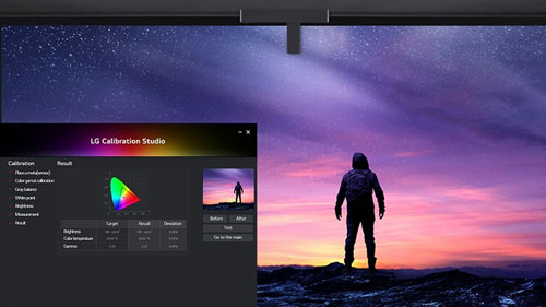Illustration de la fonction Auto Self Calibration