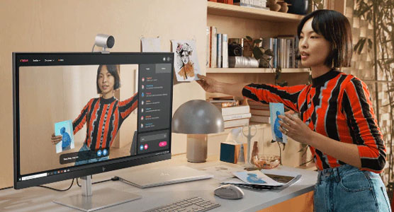 Visuel repr�sentant un moniteur HP Presence