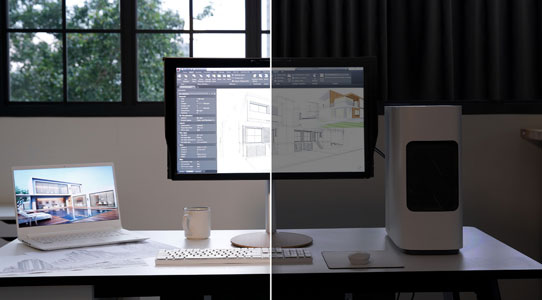 Visuel repr�sentant la fonction Acer LightSense