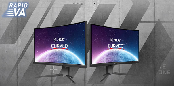 Visuel repr�sentant un �cran Rapid VA de la marque MSI