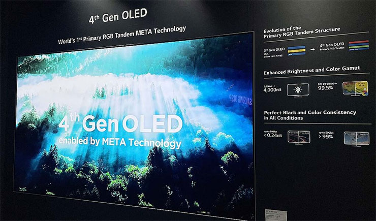 Visuel repr�sentant une TV LG OLED META 3.0