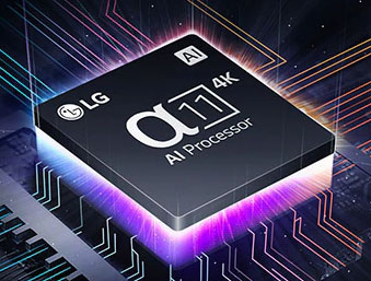 Visuel repr�sentant le processeur LG Alpha 11 4K AI