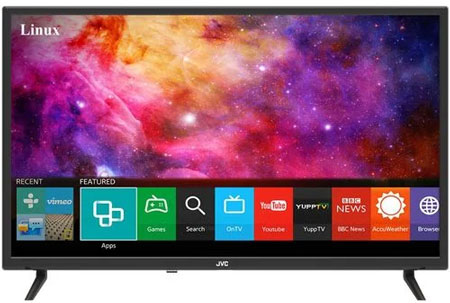Visuel reprsentant une TV quipe du systme Linux