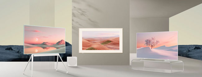 Visuel repr�sentant des TV TCL TV NXTFrame et NXTFrame Pro