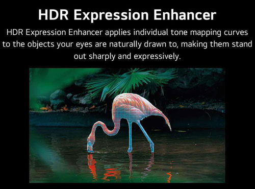 Visuel pr�sentant l'HDR Expression Enhancer