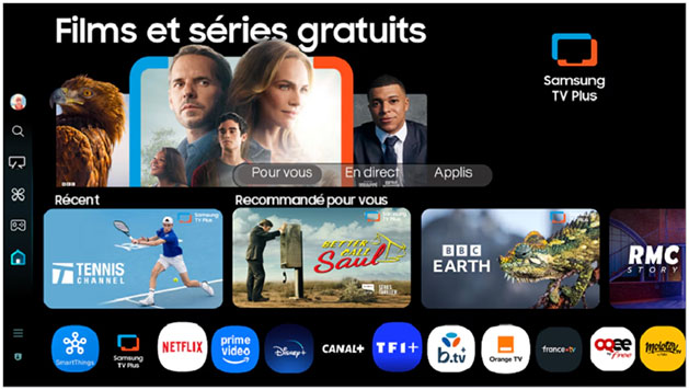 Illustration de l'interface One UI