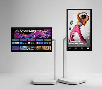 Visuel repr�sentant des �crans LG Swing