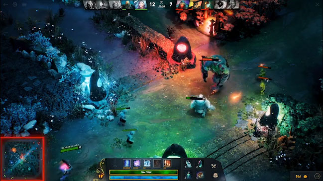 Visuel pr�sentant la fonction MOBA Map Assistant