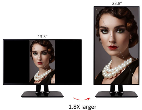 Visuel repr�sentant la fonction G-Sensor