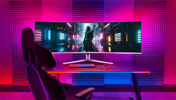 Visuel d'appareils avec dispositif lumineux Dynamic lighting