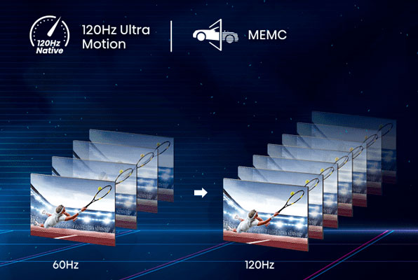 Visuel pr�sentant la fonction Motion Estimation and Motion Compensation Ultra Motion