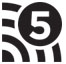Visuel repr�sentant le logo Wi-Fi 5