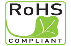 Logo utilis� par Sony pour pr�senter la conformit� de certains des appareils de la marque avec la directive RoHS