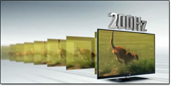 Illustration TruMotion 200Hz LG TruMotion 200Hz