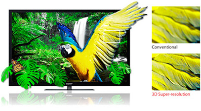 Sony 3D Super Resolution